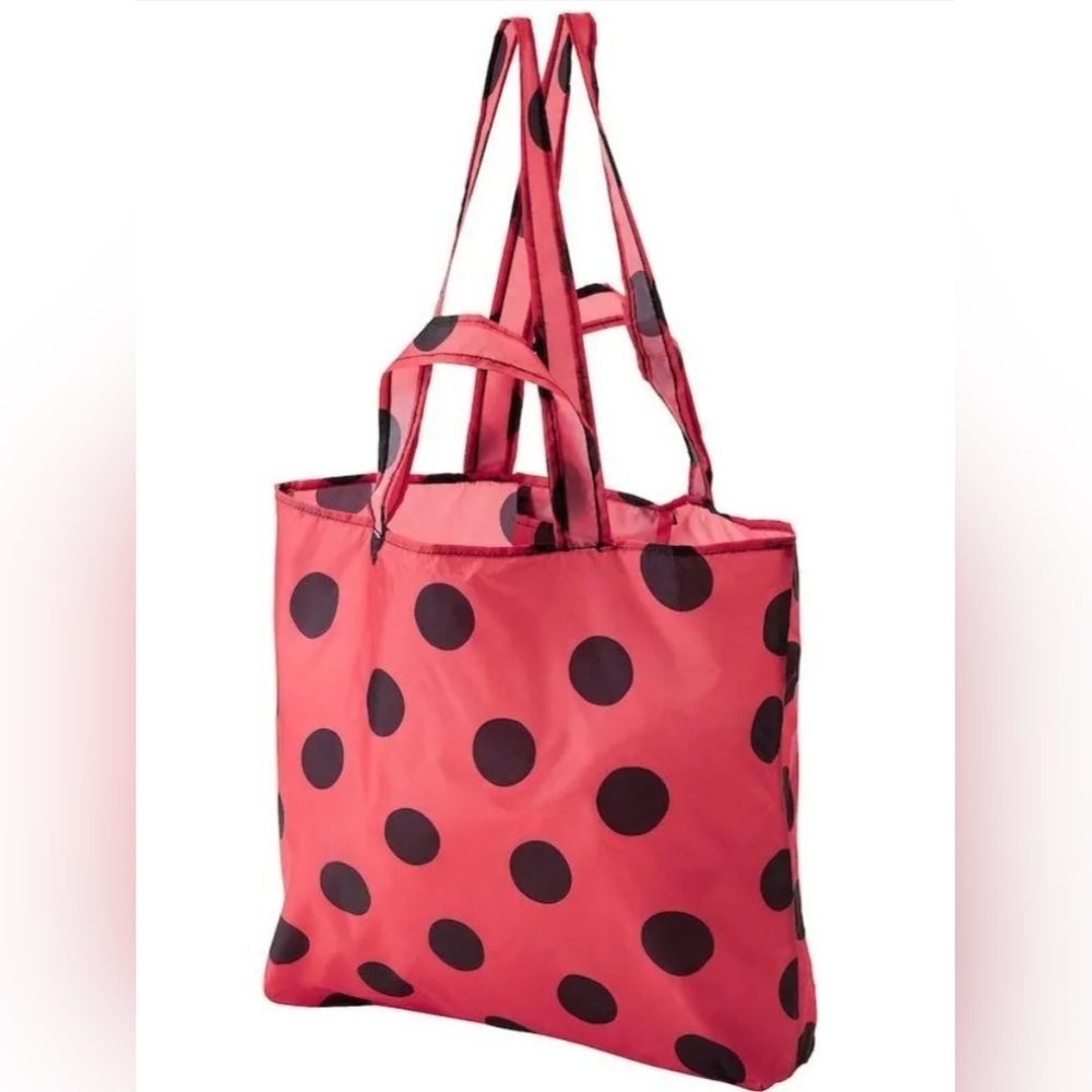 Set of 3 IKEA Bags Skyne Black & Red